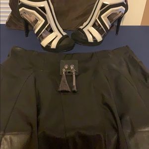 VS Skirt, Shoes & FREE earrings!